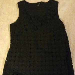 Talbots Black Dress Shirt